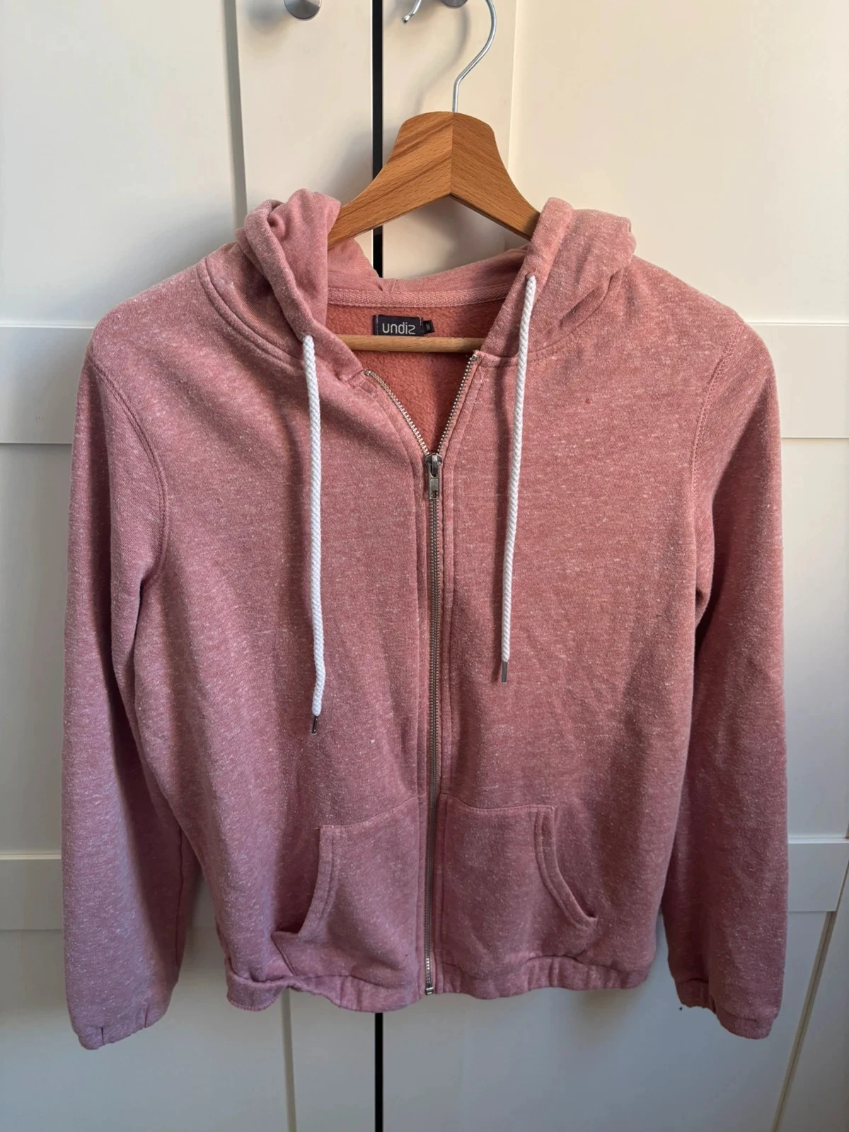 Veste com capuz rosa tamanho M – photo 2